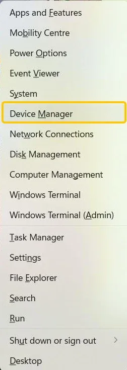 Windows 设备管理器