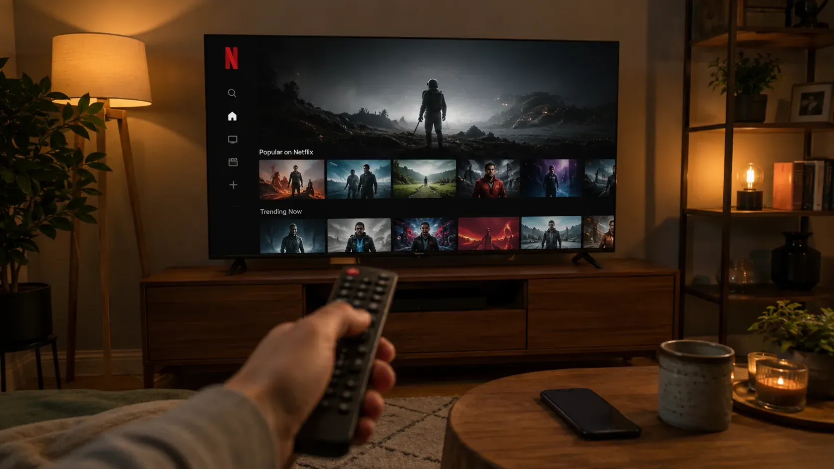 直接在电视上使用 Netflix