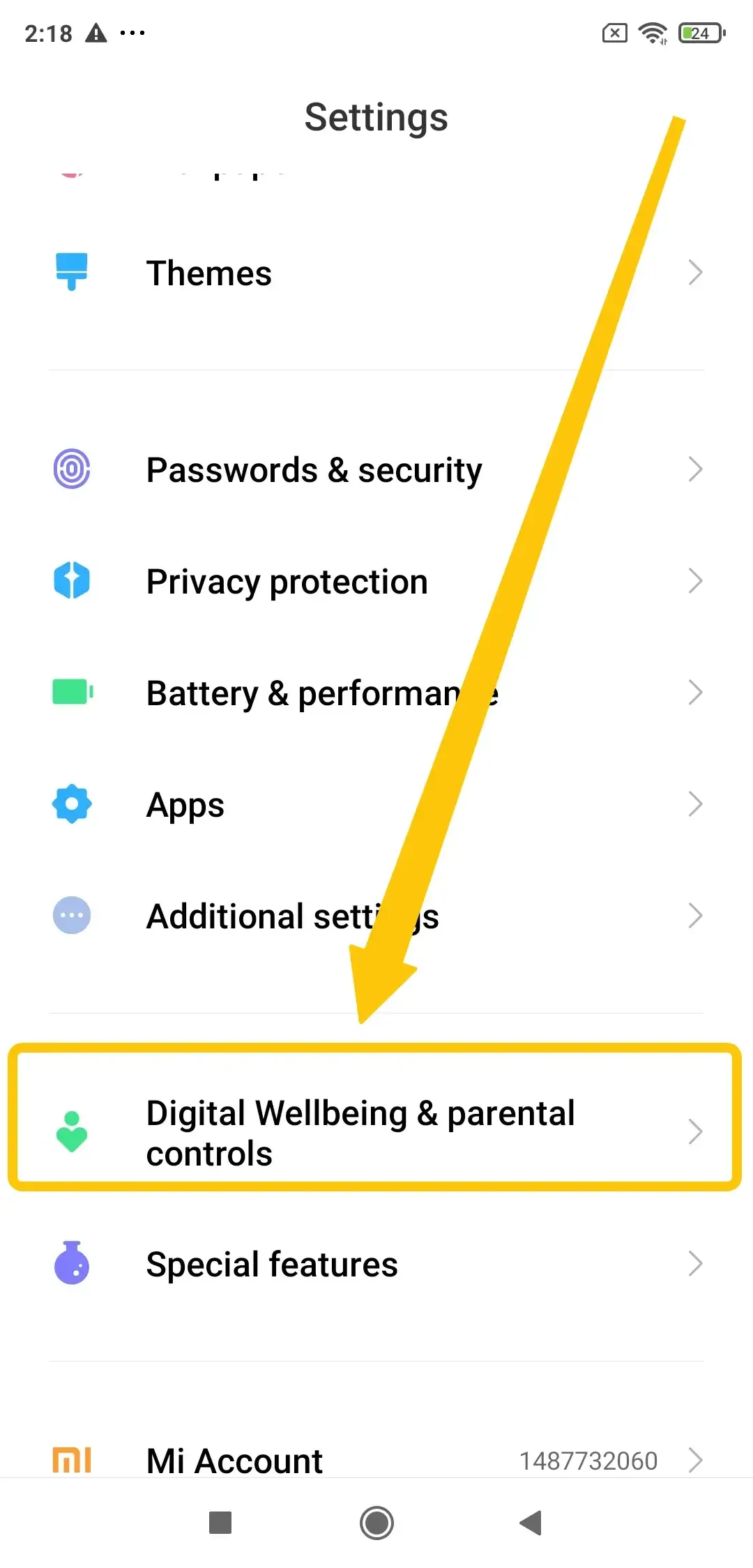 Android 的 Digital Wellbeing 设置
