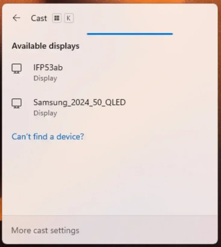 Windows 是否支持投屏